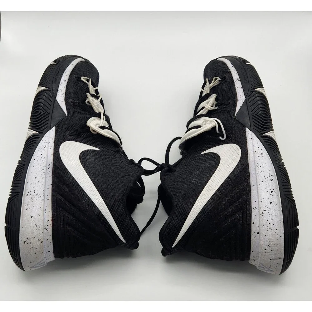 Nike Kyrie 5 Team Black White Basketball Shoes Mens Size 13